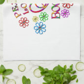 Peace Love Books Theedoek (Gevouwen)