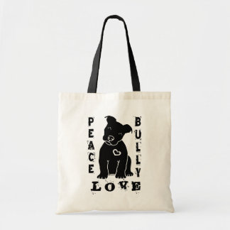 Peace Love Bully 2.0 Tote Bag