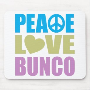 Peace Love Bunco Muismat