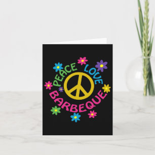 Peace Love Byrbeque - Byrbecue Kaart
