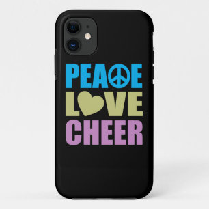 Peace Love Cheer iPhone 11 Hoesje