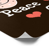 Peace Love Cheer Poster (Hoek)