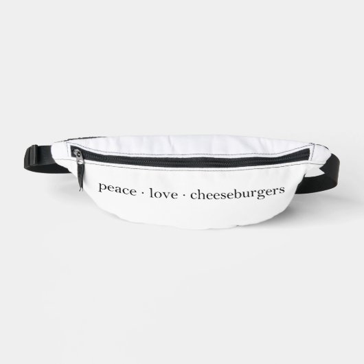 Peace Love Cheeseburgers (Recto)