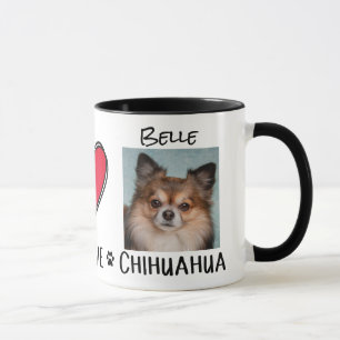 Peace Love Chihuahua Love Mug