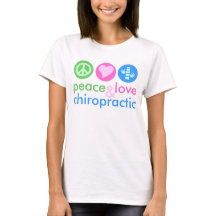 Peace Love & Chiropractic T-Shirt