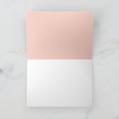 Peace Love Chocolate Blank Wenskaart Kaart (Binnen)