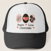 Peace Love Chocolate Pet (Voorkant)