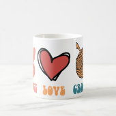 Peace, Love, Crochet - Classic Mok (Center)