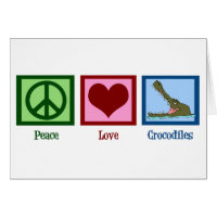 Peace Love Crocodiles