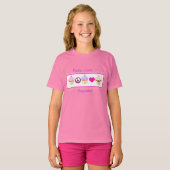 Peace, Love, Cupcakes Child's T-Shirt (Voorkant volledig)