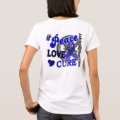 Peace Love Cure 2 Ankylosing Spondylitis T-shirt (Achterkant)