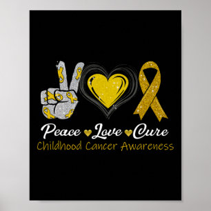 Peace Love Cure - Bewustzijn over kanker bij kinde Poster