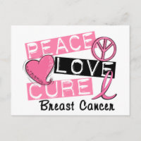 Peace Love Cure Breast Cancer