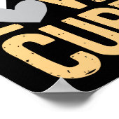 Peace Love Cure Lung Cancer Awareness Poster (Hoek)