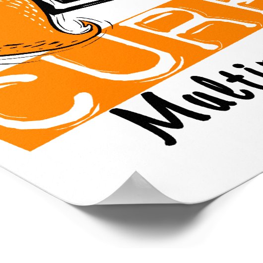 Peace Love Cure Multiple Sclerosis MS Poster (Hoek)