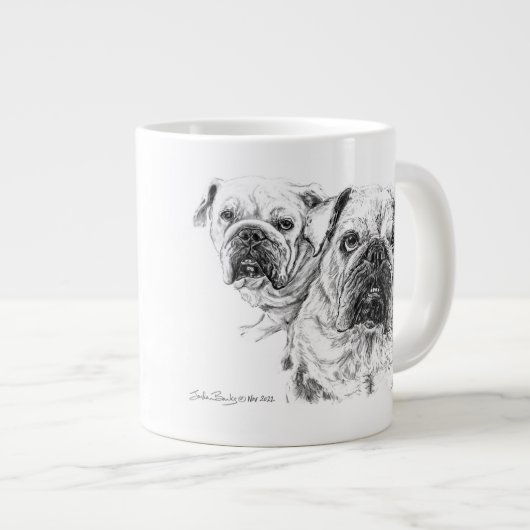 PEACE LOVE DIVAS Spécialité Mug (Devant droit)