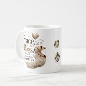 Peace, Love & Dogs Mug (Devant gauche)