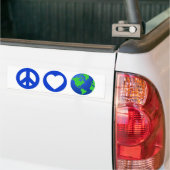 Peace Love Earth Bumpersticker (Op Truck)