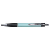 Peace Love Elephants - Cute Blue Elephant Pen (Achterkant)
