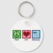 Peace Love Endoscopy Sleutelhanger (Achterkant)