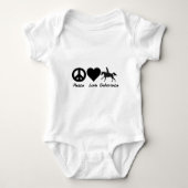 Peace Love Endurance Romper (Voorkant)