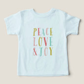 Peace Love et Joy Whimsical Holiday (Design Recto)