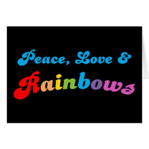 Peace Love et Rainbows