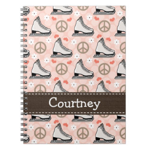 Peace Love Figuur Skiral notebook Journal Notitieboek