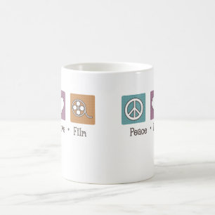 Peace Love Film Koffiemok