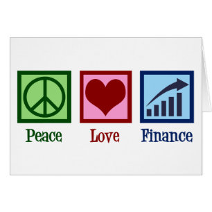Peace Love Finance Conseiller financier Carte de v