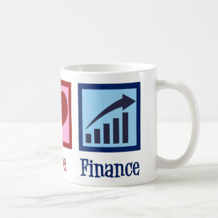 Peace Love Finance Koffiemok