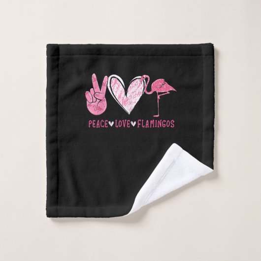 Peace Love Flamingo | Flamingo Lover (Gant de toilette)