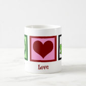 Peace Love Frogs Koffiemok (Center)