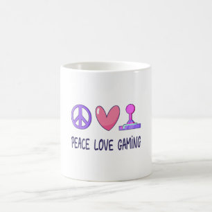 Peace Love Gaming Koffiemok