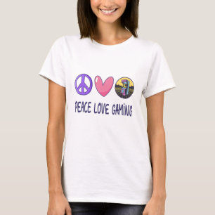 Peace Love Gaming T-shirt