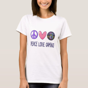 Peace Love Gaming T-shirt