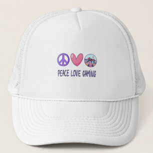 Peace Love Gaming Trucker Pet