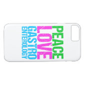 Peace Love Gastroenterology Case-Mate iPhone Case (Achterkant (Horizontaal))