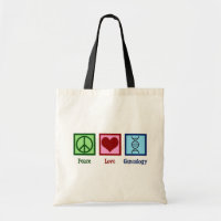 Peace Love Genealoge Cute Genealogist