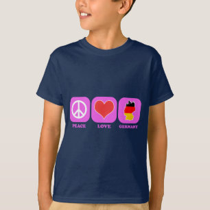 Peace Love Germany T-shirt