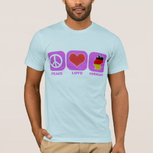 Peace Love Germany T-shirt