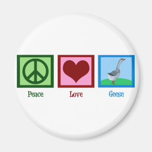Peace Love Gese Magneet