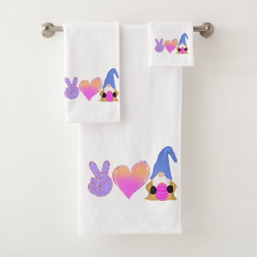 Peace Love Gnome | Belle Sublimation Pastel de Pâq (En situation)