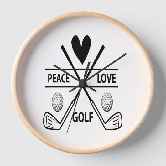 PEACE LOVE GOLF (Voorkant)