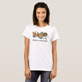 Peace Love Golf Stropdas-Dye T-shirt (Voorkant volledig)