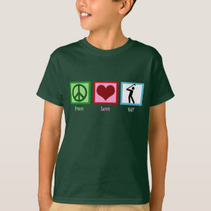 Peace Love Golf T-shirt