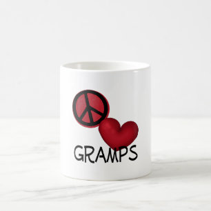 Peace Love Gramps Koffiemok
