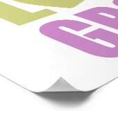 Peace Love Groom Poster (Hoek)