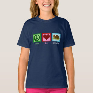 Peace Love Guinea Pigs T-shirt