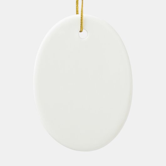 Peace Love Harp Keramisch Ornament (Achterkant)